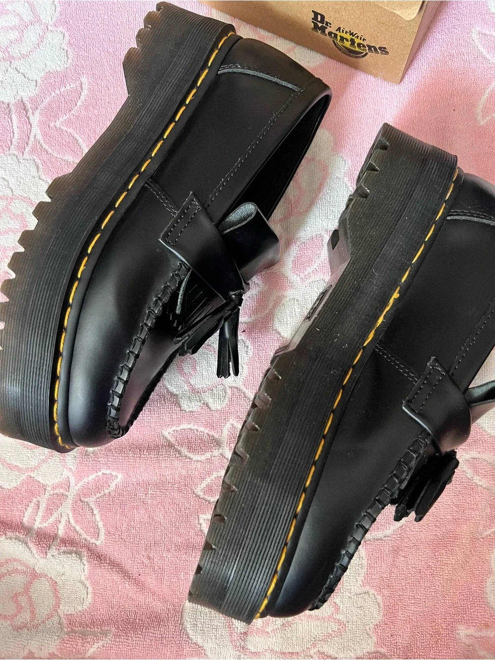 Dr. Martens Tassel Platform Loafers